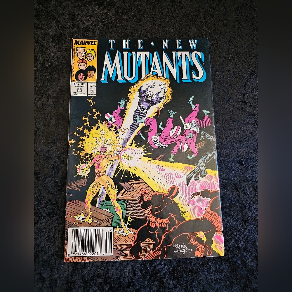 Marvel The New Mutants #54, 1987